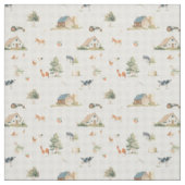 Ezelstal Schotse Blauw Stof (Swatch)