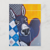 Ezelstoot Schilderij van Alfred Fox Briefkaart (Voorkant)