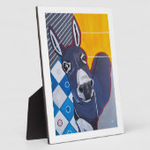 Ezelstoot Schilderij van Alfred Fox Fotoplaat (Zijkant)