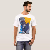 Ezelstoot Schilderij van Alfred Fox T-shirt (Voorkant volledig)
