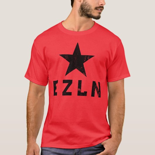 EZLN - Ej � rcito Zapatista de Liberaci � n Nacion T-shirt (Voorkant)