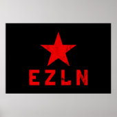 EZLN - Ejército Zapatista de Liberación Nacional Poster (Voorkant)