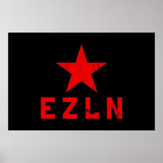EZLN - Ejército Zapatista de Liberación Nacional Poster (Voorkant)