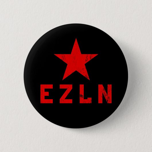 EZLN - Ejército Zapatista DE Liberación Nacional Ronde Button 5,7 Cm (Voorkant)