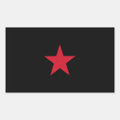 EZLN Flag Sticker (Voorkant)