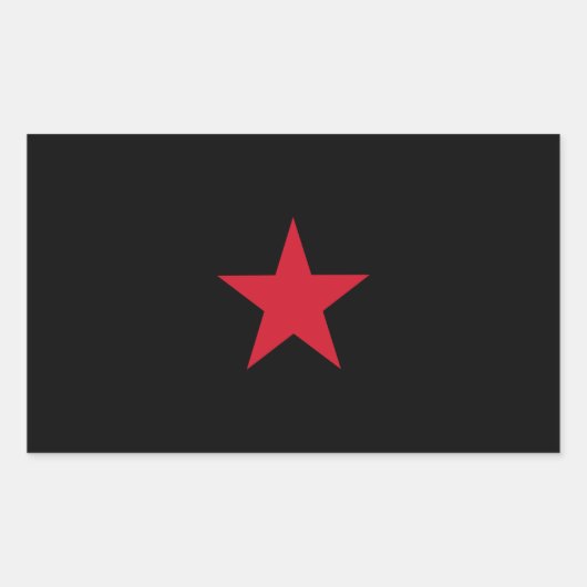 EZLN Flag Sticker (Voorkant)
