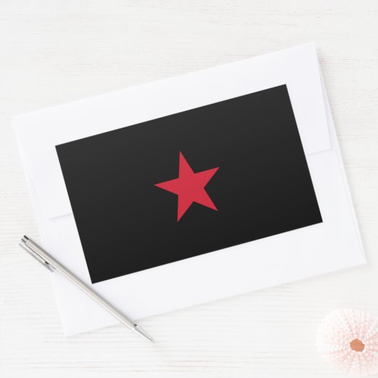 EZLN Flag Sticker (Envelop)