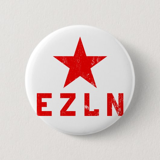 EZLN Zapatista Button (Voorkant)