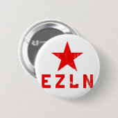 EZLN Zapatista Button (Voorkant /achterkant)