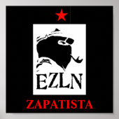 ezln zapatista poster (Voorkant)