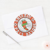 Ezpeleta Baskenland Ronde Sticker (Envelop)