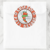 Ezpeleta Baskenland Ronde Sticker (Tas)