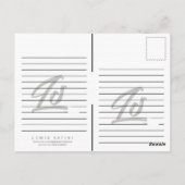 Ezra 10:4 - omhoog briefkaart (Achterkant)