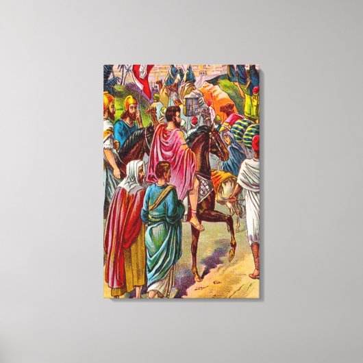 Ezra 1 Terug naar Jeruzalem Canvas (Voorkant)