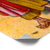 Ezra 1 Terugkeren naar het poster Jeruzalem (Hoek)