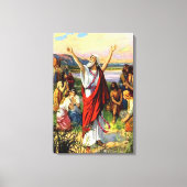 Ezra 8 Ezra Prays voor Gods Help Canvas Afdruk (Voorkant)