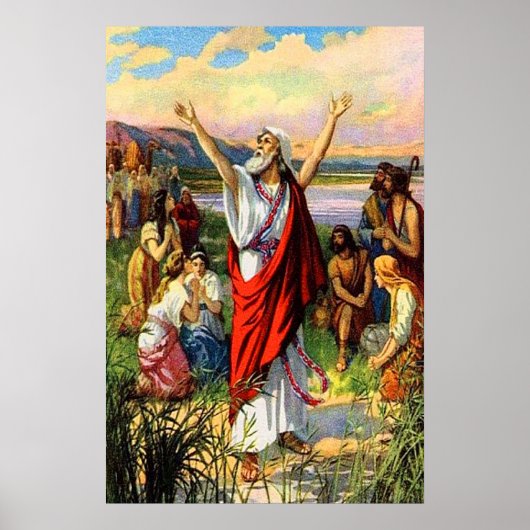 Ezra 8 Ezra schrijft voor Gods Help-poster Poster (Voorkant)