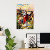 Ezra 8 Ezra schrijft voor Gods Help-poster Poster (Thuiskantoor)