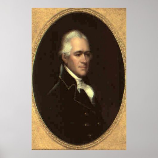 Ezra Ames / Alexander Hamilton / Poster (Voorkant)