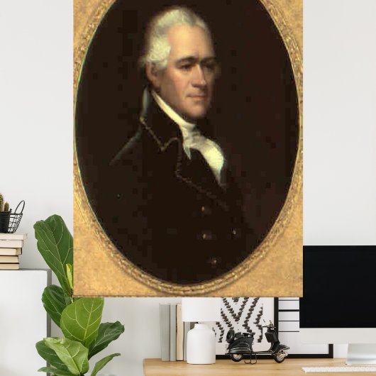 Ezra Ames / Alexander Hamilton / Poster (Thuiskantoor)