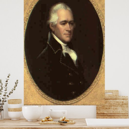 Ezra Ames / Alexander Hamilton / Poster (Keuken)