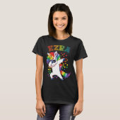 Ezra Dabbing Unicorn T-shirt (Voorkant volledig)