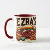Ezra's Deli Two Tone Mok (Links)