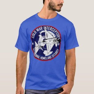 F102 Delta Dagger Kold War Interceptors in nood T-shirt