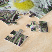 F10 Witte wilde bloemen Pluimfijnstraal Legpuzzel (Zijkant)