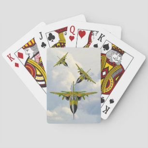 F111 FIGHTERS IN UW GEZICHT POKERKAARTEN