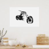 F117 Motorrijwielen Poster (Keuken)