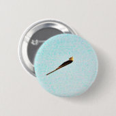 F117a Stealth-bomber Ronde Button 5,7 Cm (Voorkant /achterkant)