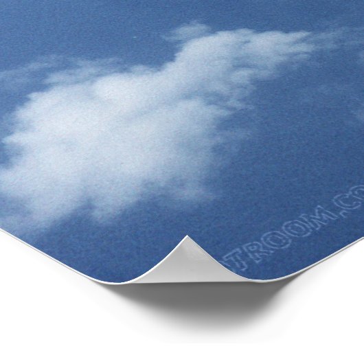 F117A tijdens de vlucht Poster (Hoek)