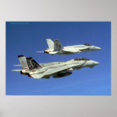 F14 en F18 Poster (Voorkant)
