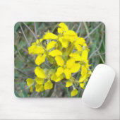 F14 Gele wilde bloemen Muismat (Met muis)