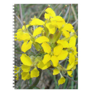 F14 Gele Wilde Bloemen Notitieboek