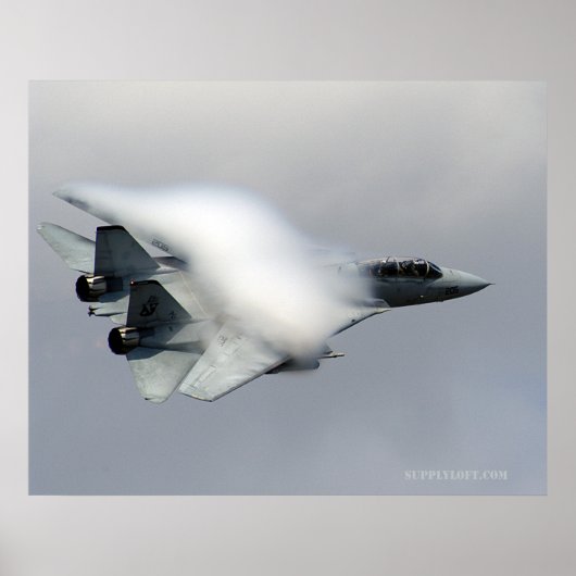 F14 in hogesnelheidspas poster (Voorkant)