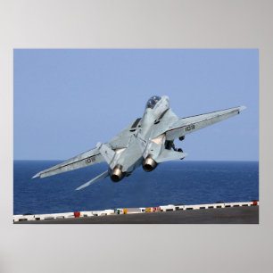 F14 Katapult in de lucht Poster