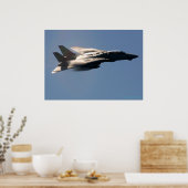 F14 Over de Middellandse Zee Poster (Keuken)