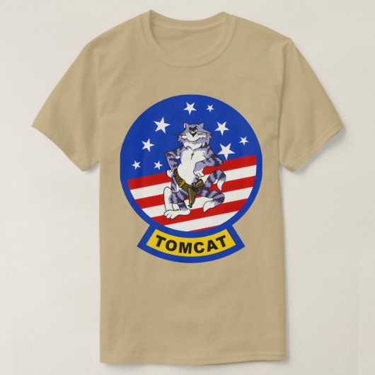 F14 Tomcat (2) T-shirt (Design voorkant)