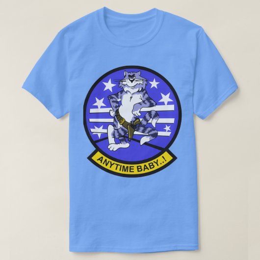 F14 Tomcat Anytime Baby 2 T-shirt (Design voorkant)