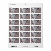 F14 Tomcat Jet Fighter persoonlijk adreslabel Etiket (Full Sheet)