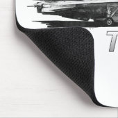 F14 Tomcat VF-103 Jolly Rogers - tekening Muismat (Hoek)