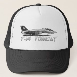 F14 Tomcat VF-103 Jolly Rogers - tekening Trucker Pet