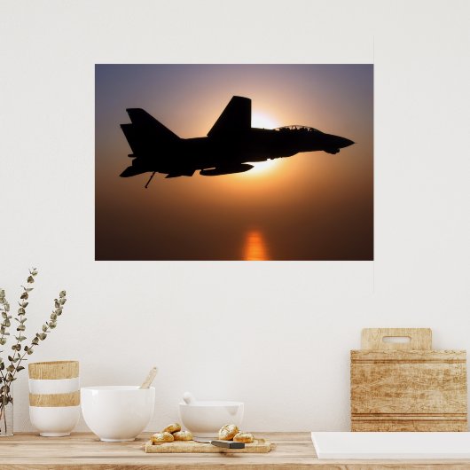 F14 Zonnepatrouille Poster (Keuken)