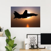 F14 Zonnepatrouille Poster (Thuiskantoor)