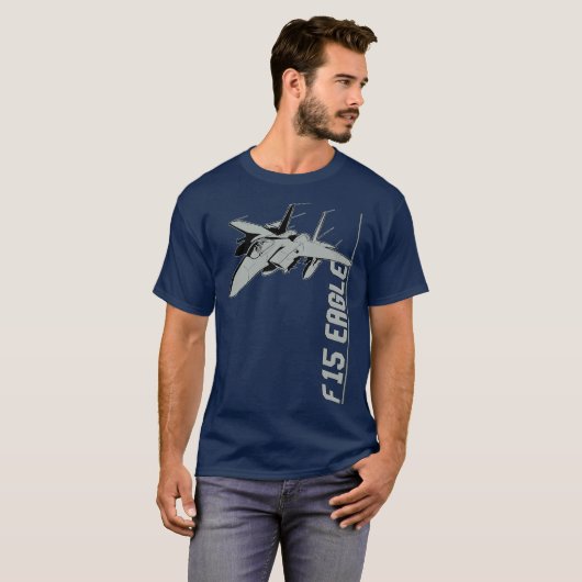 F15 Eagle Jet Fighters T-shirt (Voorkant volledig)