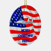 F15 Eagle straaljager Keramisch Ornament (Rechts)