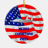 F15 Eagle straaljager Keramisch Ornament (Voorkant)