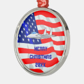 F15 Eagle straaljager Metalen Ornament (Links)